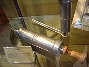 A clyster syringe