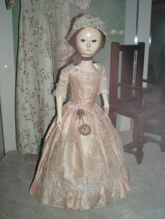 The first scary doll...can you feel her black eyes watching you...waiting for you to turn your back?